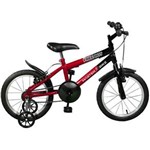 Ficha técnica e caractérísticas do produto Bicicleta Aro 16 Free Boy - Master Bike - Vermelho com Preto