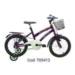 Bicicleta Aro 16 July (Roxo)