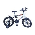 Ficha técnica e caractérísticas do produto Bicicleta Aro 16 M. Kids Preta/Branco C/ Ac Preto Dalannio Bike