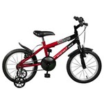 Ficha técnica e caractérísticas do produto Bicicleta Aro 16 Masculina Free Boy Vermelho com Preto Master Bike
