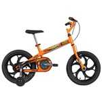 Ficha técnica e caractérísticas do produto Bicicleta Aro 16 - Power Rex - Laranja - Caloi