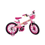 Ficha técnica e caractérísticas do produto Bicicleta Aro 16" Princesas Disney - Bandeirante