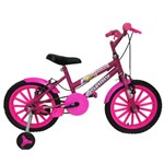 Ficha técnica e caractérísticas do produto Bicicleta Aro 16 Star Girl Rosa VIP Bikes Feminina