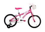 Ficha técnica e caractérísticas do produto Bicicleta Aro 16 Tina Rosa Pink Houston
