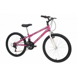 Ficha técnica e caractérísticas do produto Bicicleta Aro 24 Melody 18V Feminina
