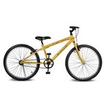 Ficha técnica e caractérísticas do produto Bicicleta Aro 24 Move Sem Marchas Amarelo Kyklos - Amarelo