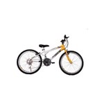 Ficha técnica e caractérísticas do produto Bicicleta Aro 24 Mtb 18 Marchas Legacy Masculina Athor Bike