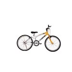 Ficha técnica e caractérísticas do produto Bicicleta Aro 24 Mtb Sem Marcha Legacy Masculina Amarela Athor Bike