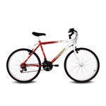 Ficha técnica e caractérísticas do produto Bicicleta Aro 26 Live Branco e Vermelho Verden BIkes