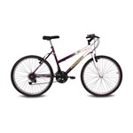 Ficha técnica e caractérísticas do produto Bicicleta Aro 26 Live Branco e Violeta - Verden Bike