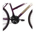 Ficha técnica e caractérísticas do produto Bicicleta Aro 26 Live Branco e Violeta Verden Bikes