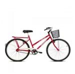 Ficha técnica e caractérísticas do produto Bicicleta Aro 26 Verden Bikes Jolie - Vermelha e Branca
