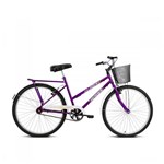 Ficha técnica e caractérísticas do produto Bicicleta Aro 26 Verden Bikes Jolie - Violeta e Branca