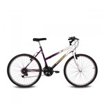 Ficha técnica e caractérísticas do produto Bicicleta Aro 26 Verden Bikes Live - Branca e Violeta