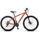 Ficha técnica e caractérísticas do produto Bicicleta Aro 29 Freio a Disco Shimano MTB Alumínio - Laranja