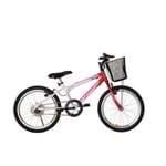 Ficha técnica e caractérísticas do produto Bicicleta Athor Aro 20 Mtb S/m Charmy Feminino C/ Cestão - Vermelha