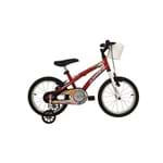 Ficha técnica e caractérísticas do produto Bicicleta Baby Girl Aro 16 com Cestinha 3006 Athor (Vermelho)