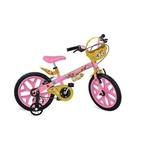 Ficha técnica e caractérísticas do produto Bicicleta Bandeirante Aro 16 Princesas Disney - 2198