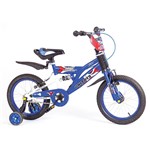 Ficha técnica e caractérísticas do produto Bicicleta Bike Aro 16 Azul Montana Unitoys UNIT-1047