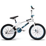 Ficha técnica e caractérísticas do produto Bicicleta Bmx Serie 10 Aro 20` Branco Azul 3559 Prox