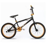 Ficha técnica e caractérísticas do produto Bicicleta Bmx Serie 10 Aro 20` Preto Dourado 3553 Prox