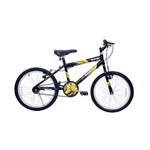 Ficha técnica e caractérísticas do produto Bicicleta Cairu Aro 20 Mtb Masculina Super Boy - 310156 - Preto