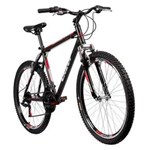 Ficha técnica e caractérísticas do produto Bicicleta Caloi Aluminum Sport T19R26V21 Pto A18