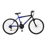 Ficha técnica e caractérísticas do produto Bicicleta Ciclone Plus 21 Marchas Azul C/ Preto - Master Bike - 2621545