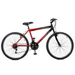 Ficha técnica e caractérísticas do produto Bicicleta Ciclone Plus 21 Marchas Vermelho com Preto - Master Bike