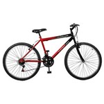 Ficha técnica e caractérísticas do produto Bicicleta Ciclone Plus Aro 26 21 Marchas Master Bike - VERMELHO