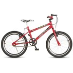Ficha técnica e caractérísticas do produto Bicicleta Colli Aro 20 MTB Max Boy Freio V-Break 106/16 Vermelha
