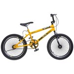 Ficha técnica e caractérísticas do produto Bicicleta Colli Bike Aro 20 Extreme com 72 Raias Pretas - Amarelo/preto