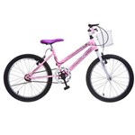 Ficha técnica e caractérísticas do produto Bicicleta Colli Bike Aro 20 Jully - Rosa/branca