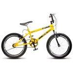 Ficha técnica e caractérísticas do produto Bicicleta Colli Cross Ride Extreme Aro 20 36 Raios Guidão Trilhão Amarelo