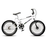 Ficha técnica e caractérísticas do produto Bicicleta Colli Cross Ride Extreme Aro 20 72 Raios Guidão Trilhão Branca - Branco