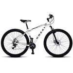 Ficha técnica e caractérísticas do produto Bicicleta Colli em Alumínio Aro 29 MTB Suspensão Dianteira Freios Á Disco Colli - 531 - Branco