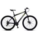 Ficha técnica e caractérísticas do produto Bicicleta Colli Force One Mtb Kit Shimano 21 Marchas Aro 29 Aero Freios a Disco - 400.11D