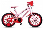 Ficha técnica e caractérísticas do produto Bicicleta Colli Fruit Moranguinho Aro 16 Rosa Freios V-Brake