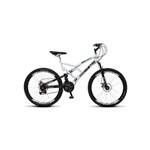 Bicicleta Colli Gps Full Suspension Aro 26 Branco