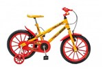 Ficha técnica e caractérísticas do produto Bicicleta Colli Hot Aro 16 Amarela Freios V-Bracke