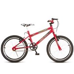 Ficha técnica e caractérísticas do produto Bicicleta Colli Max Boy Aro 20 36 Raias Freios V-Brake Quadro Aço Carbono - Vermelho