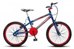 Ficha técnica e caractérísticas do produto Bicicleta Colli Max Boy Azul Aro 20 Freios V-Brake