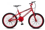 Ficha técnica e caractérísticas do produto Bicicleta Colli Max Boy Vermelho Aro 20 Freios V-Brake