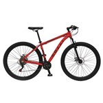 Ficha técnica e caractérísticas do produto Bicicleta COLLI MTB Aro 29 21 Velocidades Freios a Disco com KIT SHIMANO - Vermelho