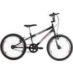 Ficha técnica e caractérísticas do produto Bicicleta Cross Aro 20 Noxx BMX Quadro Rebaixado Preto - Track Bikes