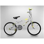 Ficha técnica e caractérísticas do produto Bicicleta Cross BMX Light Amarela Aro 20