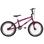 Ficha técnica e caractérísticas do produto Bicicleta Cross Energy Aro 20 Alumínio Violeta Mormaii