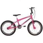 Ficha técnica e caractérísticas do produto Bicicleta Cross Energy Aro 20 Feminino Rosa Barbie Mormaii