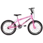 Ficha técnica e caractérísticas do produto Bicicleta Cross Energy Aro 20 Feminino Rosa Flúor Mormaii