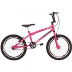 Ficha técnica e caractérísticas do produto Bicicleta Cross Energy Aro 20 Rosa Barbie - Mormaii